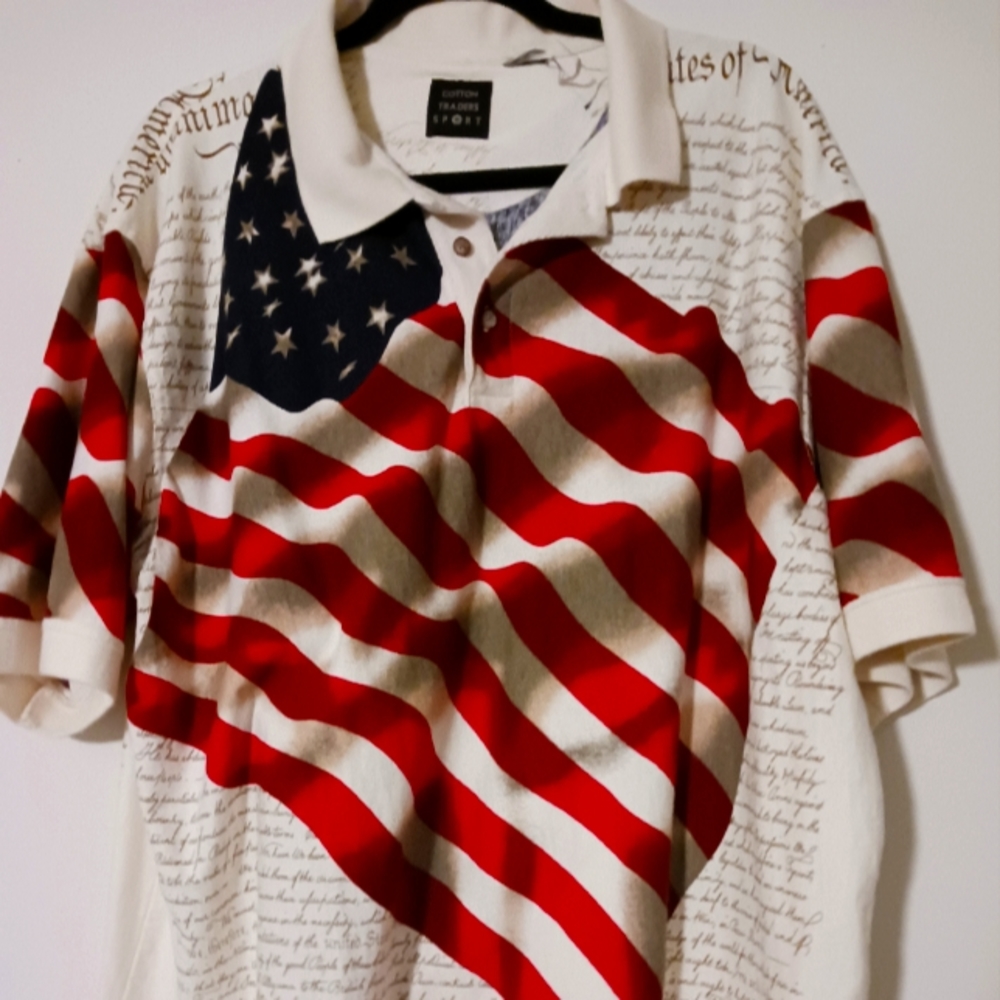Mens Proud to be an American shirt